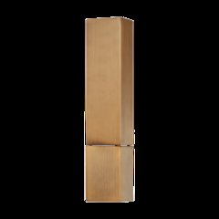 Lehi Wall Sconce, Patina Brass