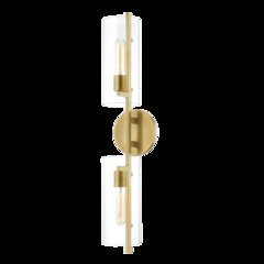 Ariel Wall Sconce, Aged Brass