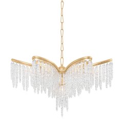 Pandora Chandelier, Gold Leaf