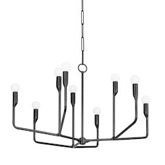 Norman Chandelier, Forged Iron