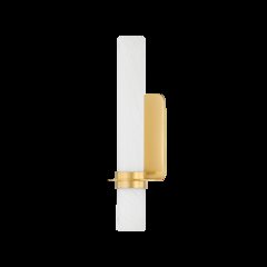 Groveland Station Wall Sconce, Aged Brass