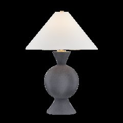 Zadeh Table Lamp, Aged Brass