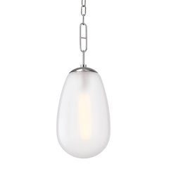 Bruckner Pendant, Polished Nickel