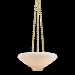 Awosting Pendant, Aged Brass