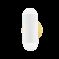 Kira Wall Sconce, Aged Brass