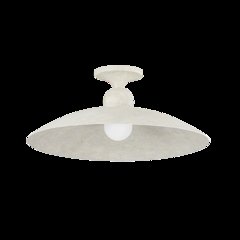 Teelin Flush Mount, Limewash Plaster