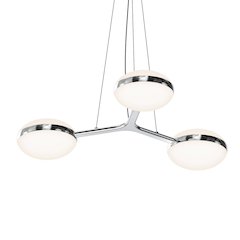 Pillows Pendant, Polished Chrome