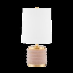 Bethany Table Lamp, Aged Brass