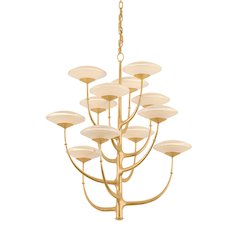 Pluro Chandelier, Natural, Vogue
