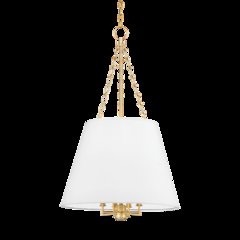 Burdett Pendant, Aged Brass
