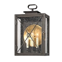 Randolph Exterior Wall Sconce, Vintage Bronze