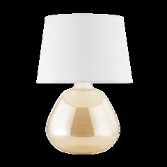 Thea Table Lamp, Aged Brass