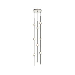 Constellation Pendant, Satin Nickel