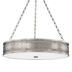 Gaines Chandelier, Historic Nickel