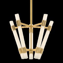 Krakow Chandelier, Vintage Brass