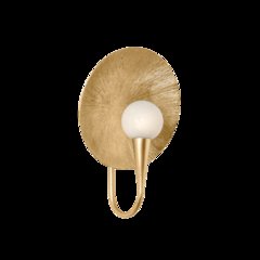 Ahmad Wall Sconce, Vintage Gold Leaf