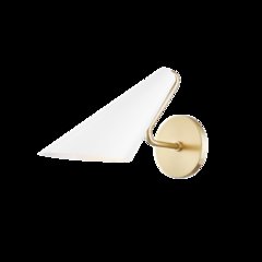 Talia Wall Sconce, Aged Brass