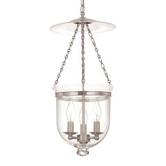 Hampton Pendant, Polished Nickel