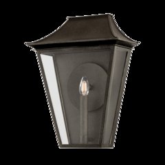 Tehama Exterior Wall Sconce, French Iron