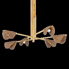 Barnaby Chandelier, Vintage Gold Leaf