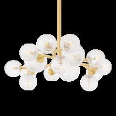 Glasgow Chandelier, Vintage Polished Brass