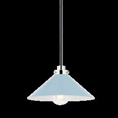 Clivedon Pendant, Polished Nickel