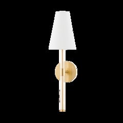 Janelle Wall Sconce, Aged Brass