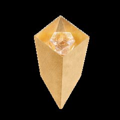 Conch Wall Sconce, Vintage Gold Leaf