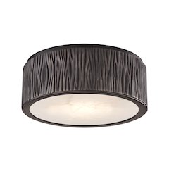 Crispin Flush Mount, Old Bronze