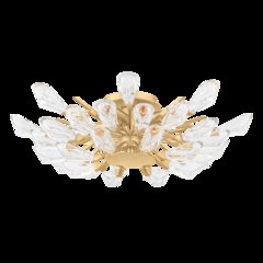 Tulip Semi Flush, Gold Leaf