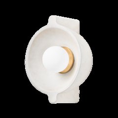 Modesto Wall Sconce, Patina Brass