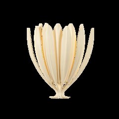 Whitfield Wall Sconce, Cream Plaster