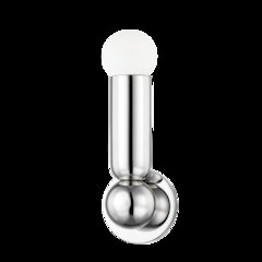 Lolly Wall Sconce, Polished Nickel
