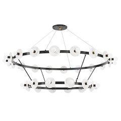 Austen Chandelier, Aged Brass, Old Bronze