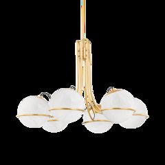 Hingham Chandelier, Aged Brass