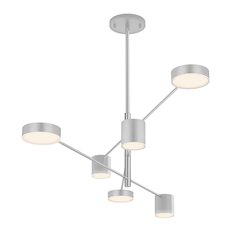 Counterpoint Pendant, Bright Satin Aluminum