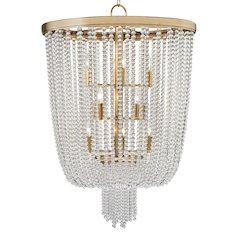 Royalton Chandelier, Aged Brass