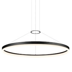 Corona Pendant, Satin Black