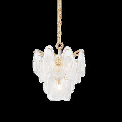 Darcia Chandelier, Aged Brass