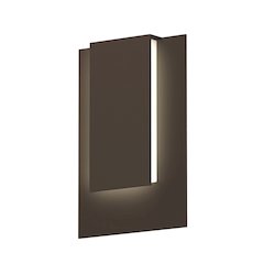 Reveal Wall Sconce, Textured Bronze