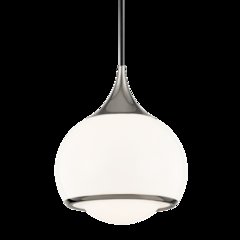 Reese Pendant, Polished Nickel