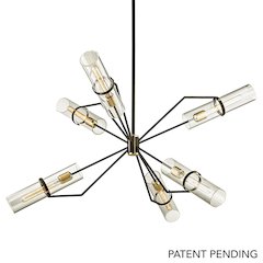 Raef Chandelier, Textured Bronze