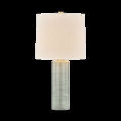 Tuva Table Lamp, Aged Brass