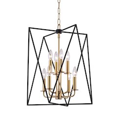 Laszlo Pendant, Aged Brass