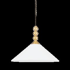 Sang Pendant, Aged Brass