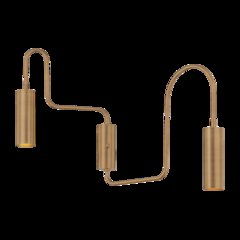 Lark Wall Sconce, Patina Brass