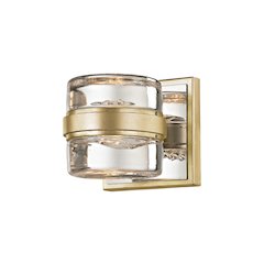 Splash Sconce, Silver Leaf