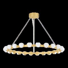 Linus Chandelier, Vintage Brass