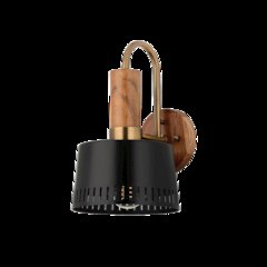 Memphis Wall Sconce, Patina Brass