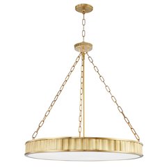 Middlebury Pendant, Aged Brass